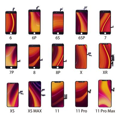 China Cell Phone Accessories LCD Mobile Phone Monitors and Accessories Mobile LCD Displays for Iphone X Broken Phone for sale