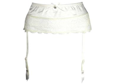 China OEM White Quick Dry Womens Sexy Garter Belts  for Wedding Dress for sale