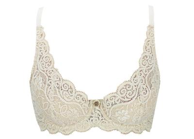 China Ladies Luxury Moments Lace Bralette Soft Comfortable Delicate Lace for sale