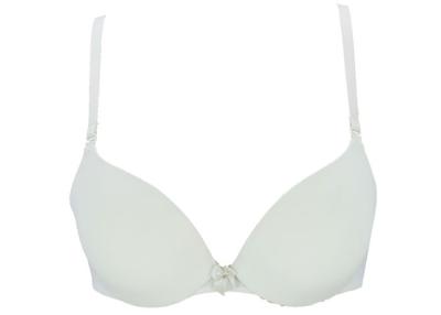 China White Spring Sexy Push Up 3/4 Cup Seamless Bras for Girls , Ladies for sale