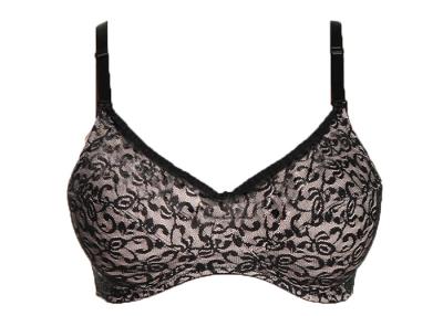 China Sexy Most Comfortable  Cotton Nursing Bra with All over Lace for sale