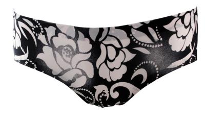 China Fancy Floral Pretty Girls Bikinis Printing Microfiber Seamless Breathable for sale