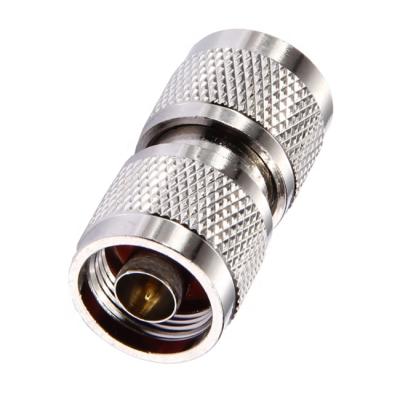 China Brass RF Coaxial Connector RF N Male To N Male Coaxial Connector Adapter en venta