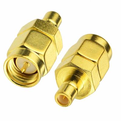 China Brass Top Sale SMA Male To SMB Male RF Coaxial Connector Adapter à venda