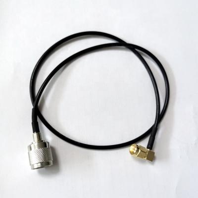 China Right Angle Telecom Communication SMA Male Plug To TNC Male Plug RF RG174 Connector Assembled Cable Pop Up Cable Te koop