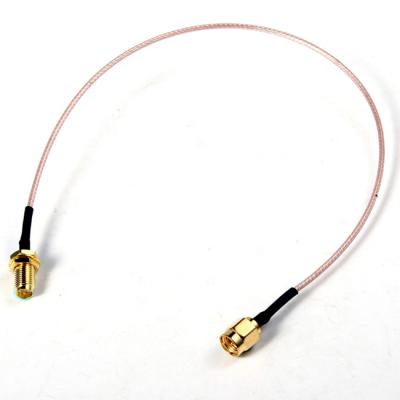 Chine Telecom Communication Antenna Assembly Cable Male SMA to SMA Female Coaxial RG316 Jumper Pigtail Cable à vendre