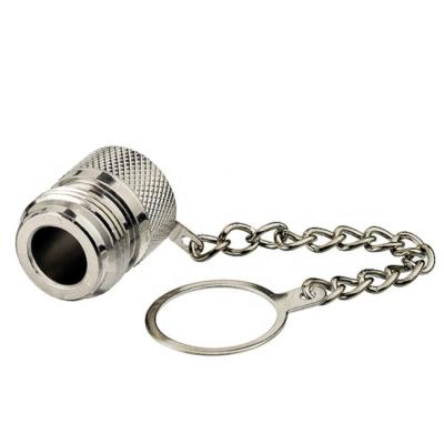 Κίνα N Type Connector Cover Device Dust Plug With Chain For N Male Plug Connector Adapter NC-M001 προς πώληση