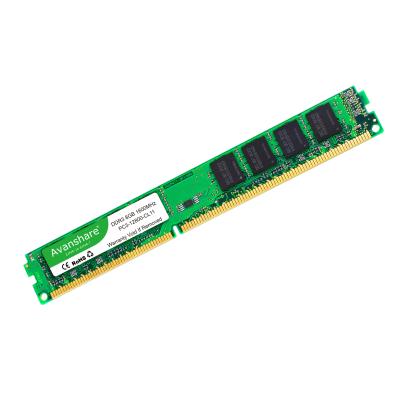 China Hot Running Avanshare DDR3 RAM 8GB 4GB 2GB 1333MHz 1600Mhz DDR3l PC-12800 10600 Memory Desktop Computer for sale