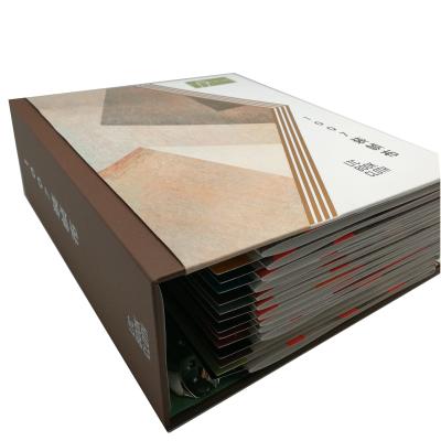 China Printing And Packing Book Binding Fabric Sample Book Sample Sample Catalog for sale