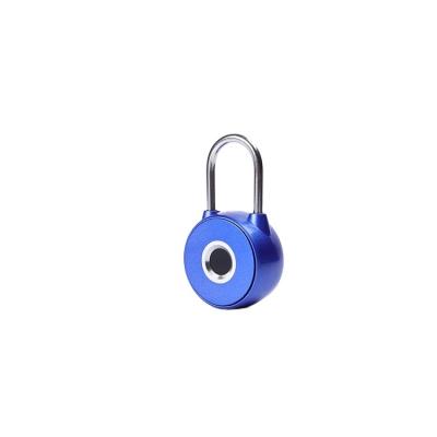 China New smart fingerprint lock fingerprint padlock8*12*3CM exquisite and compact padlock OP1 for sale