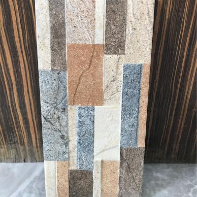 China Cheap Rustic Decorative External Sandstone Cobblestone Outdoor Wall Tiles 200x400mm Wall Tile In Senegal for sale