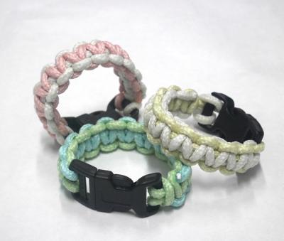 China Portable Taiwan Glow in the Dark Bracelet Paracord Bracelets for sale