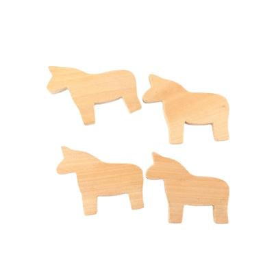 China For children factory wholesale price natural horse wood beads and bracelets for sale