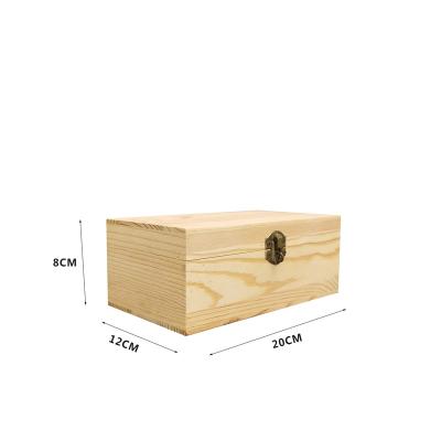 China Raw Wooden Fashion Boxes Jewellry Boex Customized Jewelry Box for sale