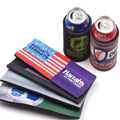 China CUSTOMIZED insulated slap coozie for slap can or beer bottle / wrap can cooler for sale