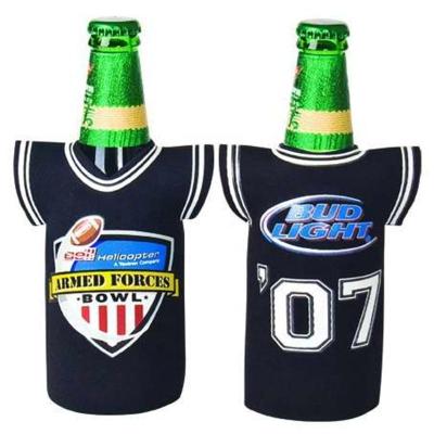 China Individual Neoprene Beer Bottle Cooler Of Insulated Tank Top Design / Beer Bottle Cooler for sale