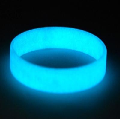 China Promotion gifts silicone glow wristband/silicone band/elastic band for sale