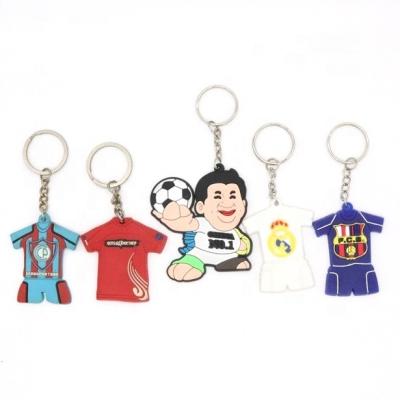 China Promotion Gift 2d Football Key Chain Jersey Key Chain NO MININUM ORDER QUANTITY for sale