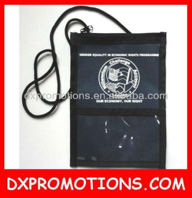 China 300*600D 600D polyester name badge holder/ID holder for sale