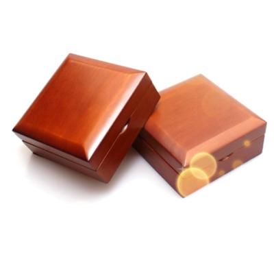 China Custom Africa Storage Gift Square Packaging Wooden Box With Lids Wooden Storage Container for sale