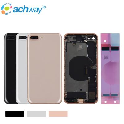 China Protective Back Cover Housing With Camera View Lens Replacement For iPhone 8 Plus Battery Glass Cover Back Door Housing Back Case for sale