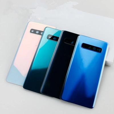 China New Protective Battery Cover For Samsung Galaxy S10 Plus Back Cover Back Door Battery Glass Housing for sale