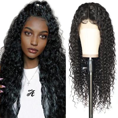 China Straight 150% 180% Density HD Full Lace Human Hair Wigs For Colored Women, Virgin Brazilian Hair Wholesale Curly Transparent Lace Front Wig for sale