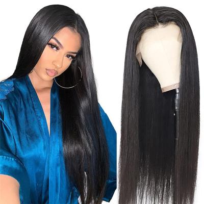 China Wholesale Swiss Brazilian Straight Lace Front Wig, 10A HD Raw Hair Braided Lace Wigs Vendors, 13x4 Virgin 360 Lace Front Wigs for sale