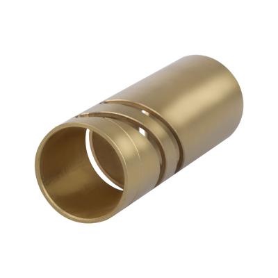 China Secondary Precision CNC Machining Instrument Part Wholesale Brass Spiral Copper Bushing For Picture Measuring Instrument for sale