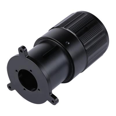 China Vision Industry Body Custom Motor Plastic CNC Machining Customized Part Camera Lenses for sale