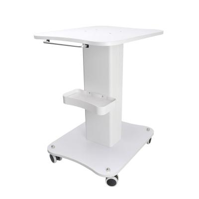 China Single Wheels Spa Machine Trolley Movable Standing Pedestal For Salon Beauty Machine for sale