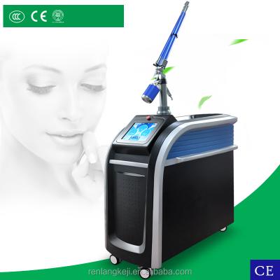 China Acne treatment imported Korea light arm guide 755 picosecond ND yag laser machine for all color tattoo for sale