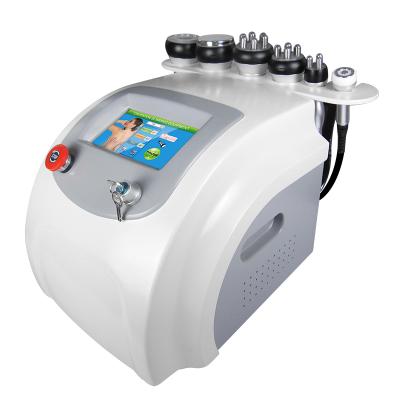 China Newest weight loss 6 in 1 home use cavitation cellulite system/radio frequency cavitation/fat cavitation slimming machine for sale