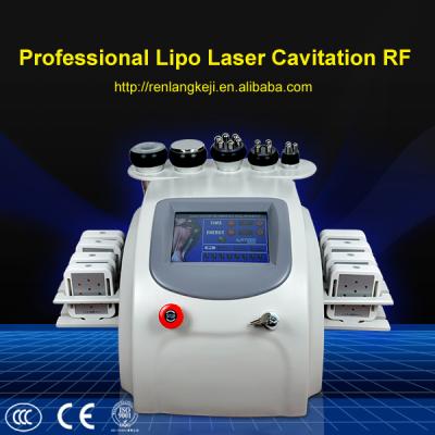 China 2016 high powerful weight loss cavi lipo laser slimming machine / cavitation radio frequency laser fat removal for sale