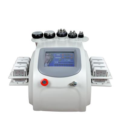 China Weight Loss 7 in 1 Lipo Laser Radio Frequency Vacuum Cavitation Machine for Eye, Face and Body for sale