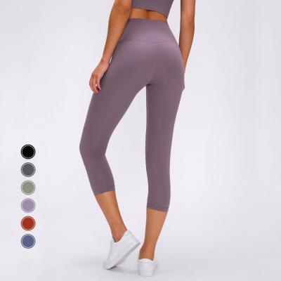 China Breathable Gym Leggings For Women Yoga Pants Gaiters Women High Waist Compression Yoga Pants Butt Lift Tights Fitness Gaiters For Women for sale