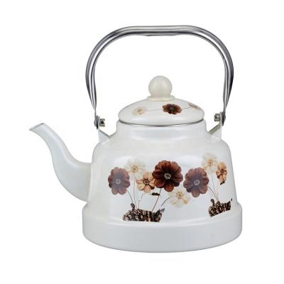 China TK505 Viable Bell Form Tea Kettles Enamel Teapot Enamel Kettle for sale