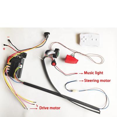 China Ride On Toy WEELYE RX71 RX37 12 Volt High Power Kids Toy Car Wiring Harness Electric With Remote Control Ride On Power Wheel Parts for sale