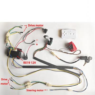 China Ride On Toy weelye RX19 4WD 12 Volt High Power Kids Toy Car Wiring Harness Electric With Remote Control Ride On Power Wheel Parts for sale