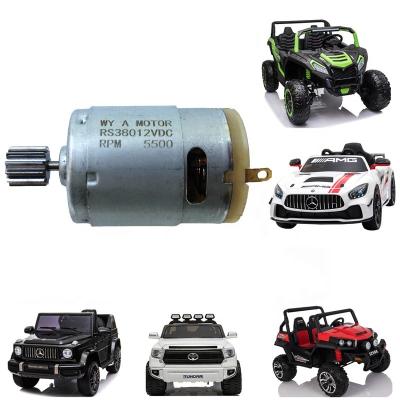 China Ride On Toy 6V 12V RS380 DC Motor Ride On Children's Toy Car Electric Drive Motor Steering Motor for sale