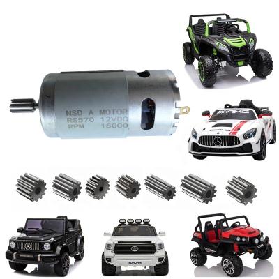 China Ride On Toy 12V RS570 65W High Power Ride On Power Wheel Children's Toy Car DC Motor Electric Motor for sale