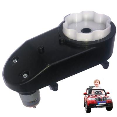 China Ride On Toy 6V 12V Metal Toy RS380 RS390 Medium Speed ​​Ride On Kids Toy Car Motor Engine Gear Electric Box for sale