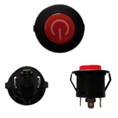 China Ride On Toy 2.6CM 2.8CM Turn On Car Start Power Ignition Button Master Switch The Power Wheel Children's Toy Electric for sale