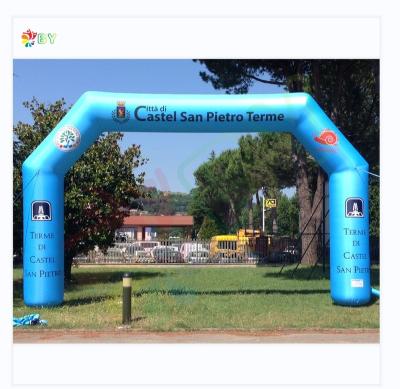 China Advertising/Event/Promotion/Decoration Airfun 2019 free standing sponsor inflatable gantry with finish line, inflatable arch with Start line for sale