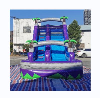 China Indoor & Outdoor Entertainment Airfun Factory manufacturer inflatable double lane slip slide commercial inflatable bouncer slide for sale