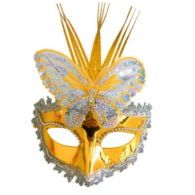 China Festival celebration Halloween feather mask for kids&adult Christmas dress up bar dance party mask maker for sale