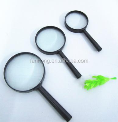 China Plastic Magnifying Glass Hand Held Magnifier for sale