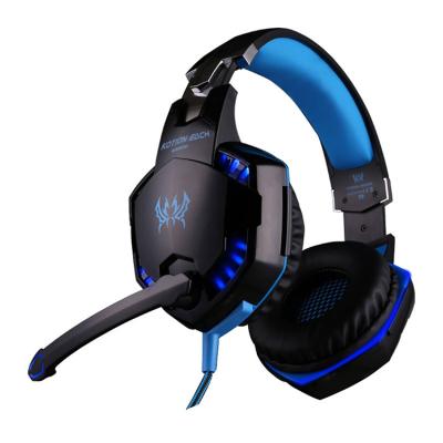 China Factory Perfect Sound Computer Gaming Kotion EACH G2000 Stereo Headphones With MIC LED Light Earphone Over Ear Cable Headset For PC Game for sale