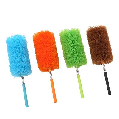 China New Mini Manufacturer Fiber Cloth Cleaning Household Cleaning Microfiber Extendable Telescopic Small Cloth for sale