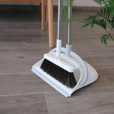 China Wholesale Combination Household Broom Dustpan Dustpan Combination Tooth Windproof Home Rotary Comb for sale